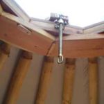 photo of a dome opener for a yurt