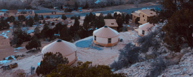 3 tan shelter designs yurts in zion national park