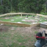 frame for a yurt platform